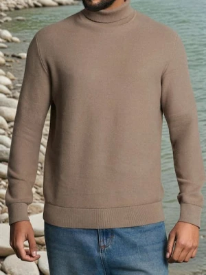 Sinsay - Golf basic - brązowy