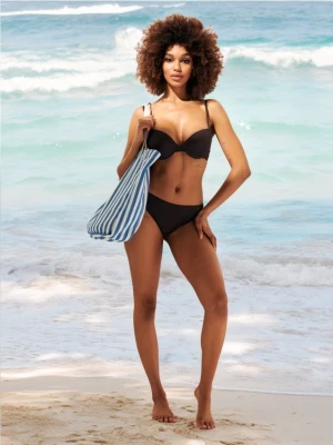 Sinsay - Góra od bikini - brązowy