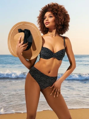 Sinsay - Góra od bikini - czarny