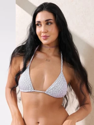 Sinsay - Góra od bikini w kwiatki - fioletowy