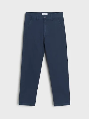 Sinsay - Granatowe jeansy - granatowy