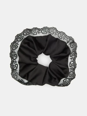 Sinsay - Gumka do włosów - czarny