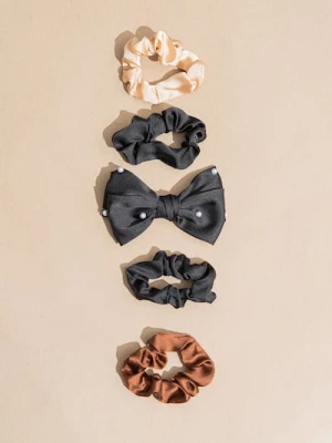 Sinsay - Gumki do włosów i spinki 5 pack - wielobarwny