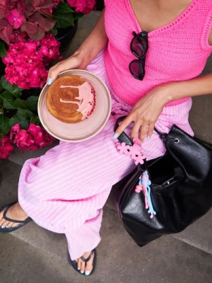 Sinsay - Japonki z brokatem - czarny