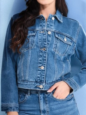 Sinsay - Jeansowa katana - niebieski