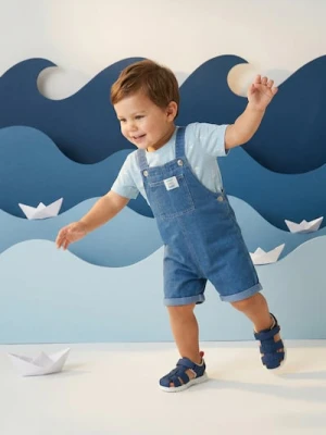 Sinsay - Jeansowe szorty ogrodniczki - Inny