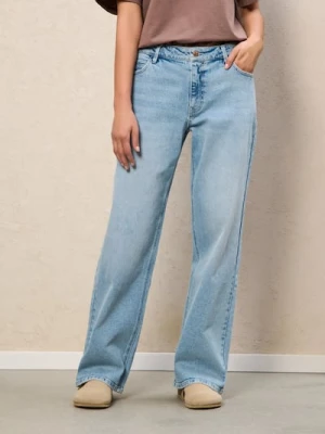 Sinsay - Jeansy baggy - niebieski