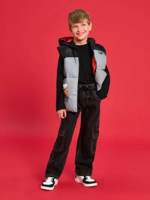 Sinsay - Jeansy cargo - czarny