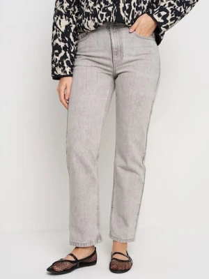 Sinsay - Jeansy carpenter - szary