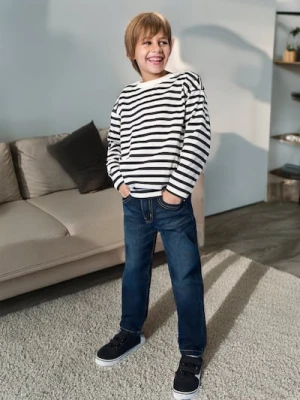 Sinsay - Jeansy - granatowy