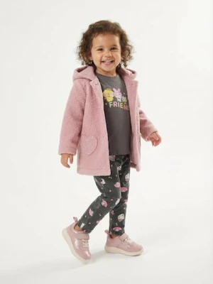 Sinsay - Jeansy jegginsy z efektem sprania Hello Kitty - szary