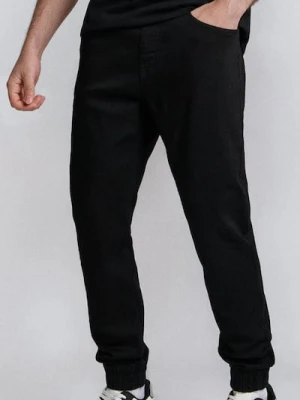 Sinsay - Jeansy jogger - czarny