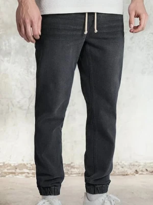 Sinsay - Jeansy jogger - szary