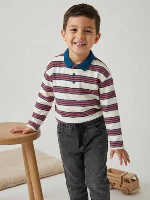 Sinsay - Jeansy jogger z przeszyciami - szary