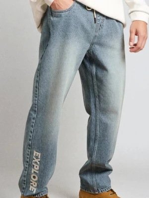 Sinsay - Jeansy jogger - zielony