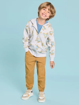 Sinsay - Jeansy jogger - żółty