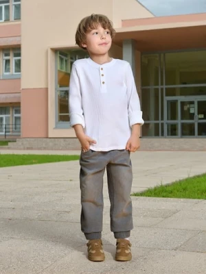 Sinsay - Jeansy joggers - szary