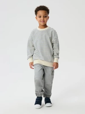 Sinsay - Jeansy loose - szary