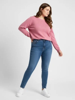 Sinsay - Jeansy mom fit plus size - niebieski