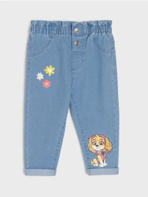Sinsay - Jeansy PAW Patrol - niebieski