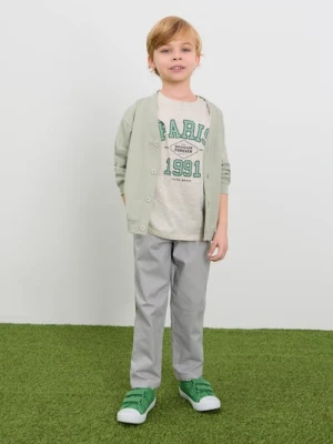 Sinsay - Jeansy pull on - szary