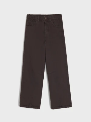 Sinsay - Jeansy relaxed straight - dark grey jeans