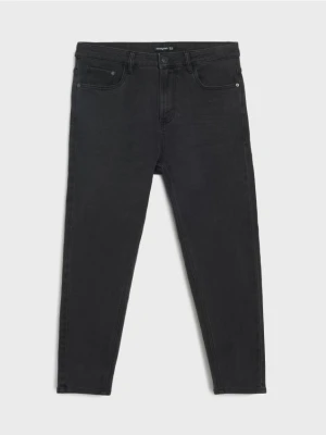 Sinsay - Jeansy skinny fit - czarny