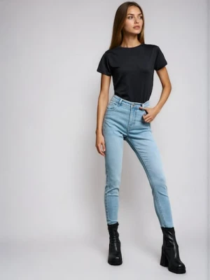 Sinsay - Jeansy skinny fit - niebieski