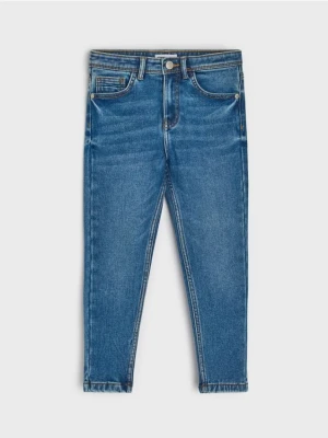Sinsay - Jeansy skinny - indigo jeans