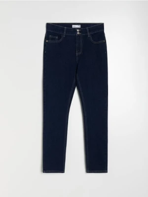 Sinsay - Jeansy skinny - niebieski