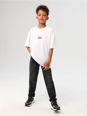 Sinsay - Jeansy slim fit - czarny