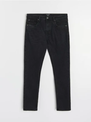 Sinsay - Jeansy slim fit - czarny