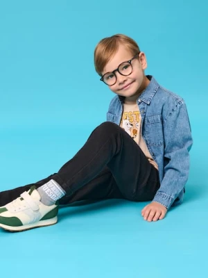 Sinsay - Jeansy slim fit - czarny