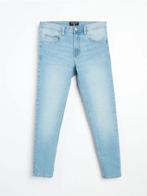 Sinsay - Jeansy slim fit - niebieski