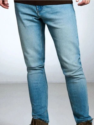 Sinsay - Jeansy slim fit - niebieski