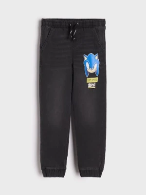 Sinsay - Jeansy Sonic - czarny