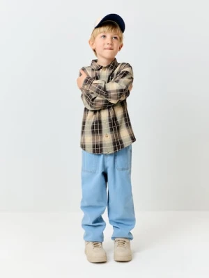 Sinsay - Jeansy straight leg - niebieski