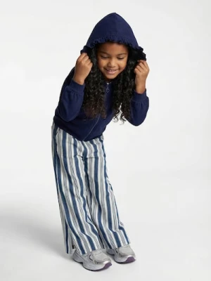 Sinsay - Jeansy wide leg w paski - wielobarwny