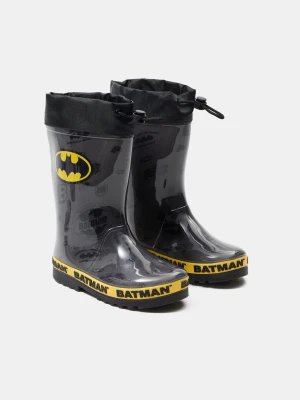 Sinsay - Kalosze z lampkami LED Batman - szary