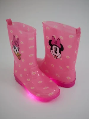 Sinsay - Kalosze ze świecącą podeszwą Mickey Mouse - różowy