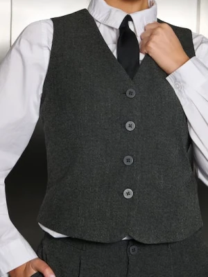 Sinsay - Kamizelka garniturowa - szary