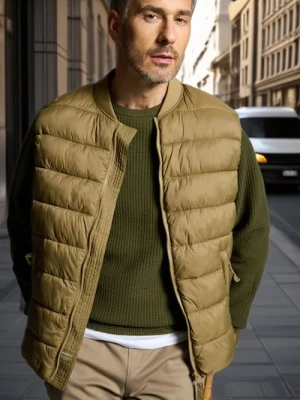 Zdjęcie produktu Sinsay - Kamizelka pikowana - beżowy