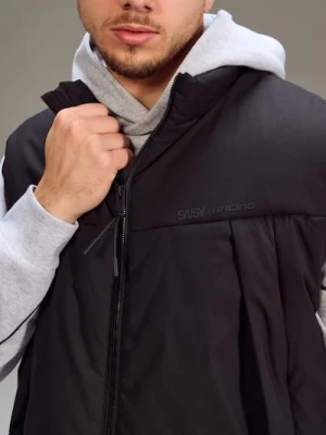 Sinsay - Kamizelka puffer ze stójką - czarny