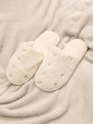 Sinsay - Kapcie - kremowy