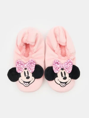 Sinsay - Kapcie Minnie Mouse - różowy