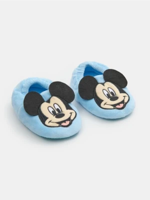 Sinsay - Kapcie z elementami 3D Mickey Mouse - błękitny
