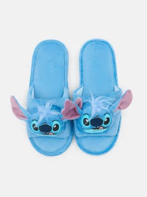 Sinsay - Kapcie z elementami 3D Stich - błękitny