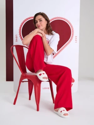 Sinsay - Kapcie z futerkiem - kremowy