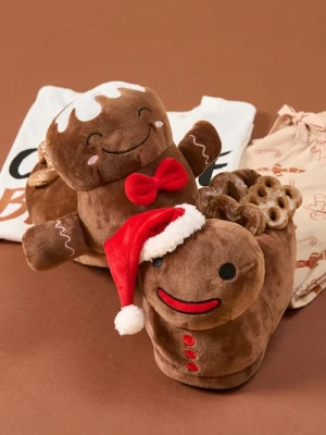 Sinsay - Kapcie z motywem świątecznym - wielobarwny