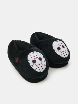 Sinsay - Kapcie z nadrukiem Friday the 13th - wielobarwny